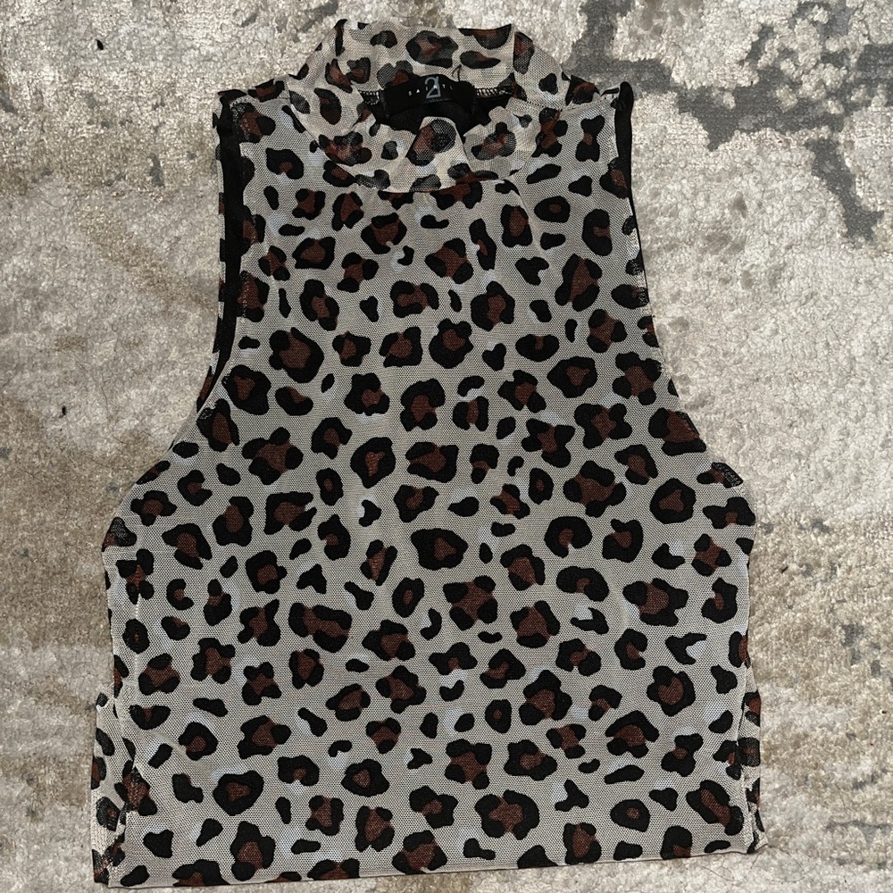 Cheetah Mesh Bodysuit